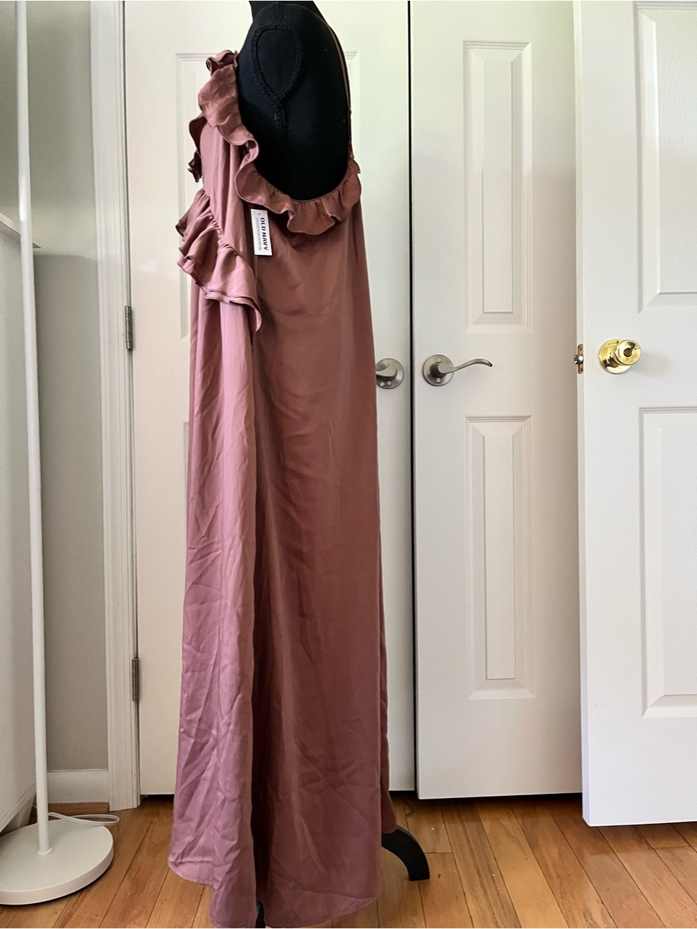 Old Navy Ruffle Trim Maxi Dress | NWT ⭐️ | Sz Large - Picture 4 of 10